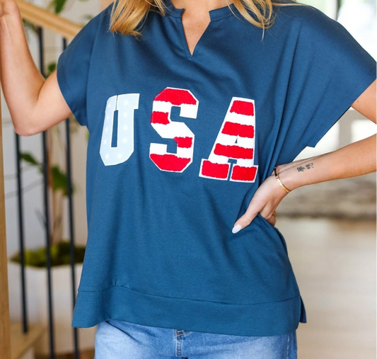 USA Navy Patch Shirt